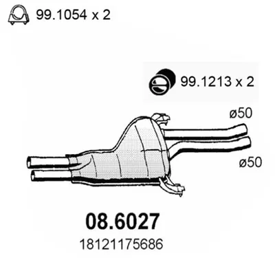 Schalldämpfer Audi A6 C5 · Audi A6 C5 Avant · Bmw 7