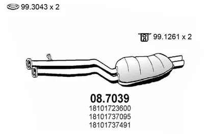 Endschalldämpfer Bmw 3 · Bmw 3 Coupe · Bmw 3 Convertible