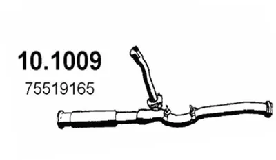 Auspuffrohr Citroën AXEL