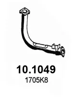 Auspuffrohr Citroën SAXO · Peugeot 106 I · Peugeot 106 II