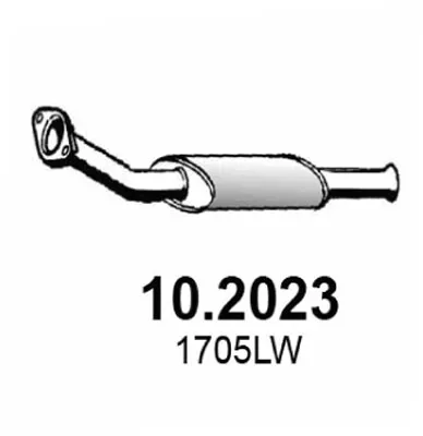 Frontschalldämpfer Citroën BERLINGO / BERLINGO ERSTER Kastenkörper/MPV · Citroën BERLINGO / BERLINGO ERSTE MPV · Peugeot PARTNER Kastenkörper/MPV