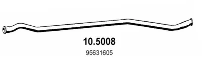 Auspuffrohr Citroën AX