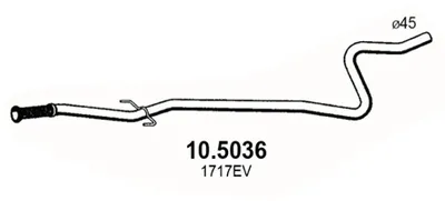Auspuffrohr Citroën C3 I · Citroën C3 II · Citroën DS3