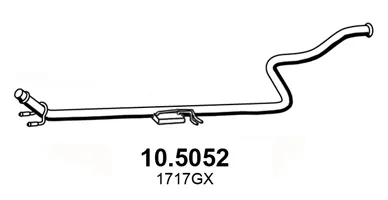 Abgasleitung Citroën C4 PICASSO I MPV · Citroën C4 GRAND PICASSO I · Citroën BERLINGO MULTISPACE