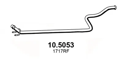 Abgasleitung Citroën C4 PICASSO I MPV · Citroën C4 GRAND PICASSO I · Citroën BERLINGO MULTISPACE
