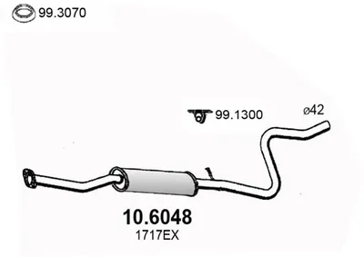 Zentrifugalschalldämpfer Citroën C3 I · Citroën C3 Pluriel