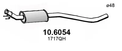 Zentrum Schalldämpfer Citroën C4 Coupe · Citroën C4 I · Citroën C4 II