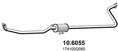 Zentrifugalschalldämpfer Citroën C1 II · Peugeot 108 · Toyota AYGO