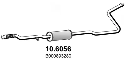 Zentrifugalschalldämpfer Citroën C1 II · Peugeot 108 · Toyota AYGO