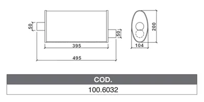ASSO 100.6032 Medienschalldämpfer