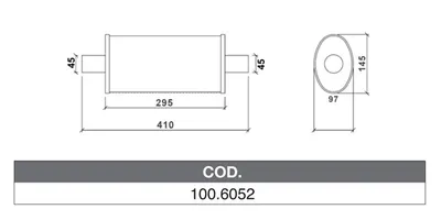 ASSO 100.6052 Medienschalldämpfer