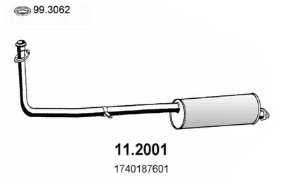 Vordere Schalldämpfer Daihatsu ROCKY Weiches Top · Daihatsu ROCKY Hartes Top · Daihatsu WILDCAT/ROCKY