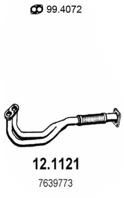 Auspuffrohr Fiat TIPO