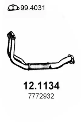 Auspuffrohr Fiat PUNTO