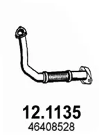 Auspuffrohr Fiat PUNTO · Fiat PUNTO Cabrio · Fiat PUNTO Van