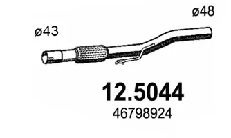 Auspuffrohr Fiat PALIO · Fiat PALIO Wochenende