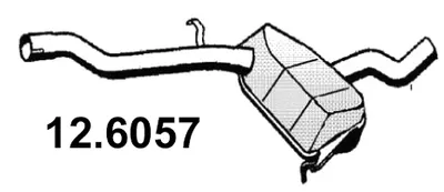 ASSO 12.6057 Medienschalldämpfer