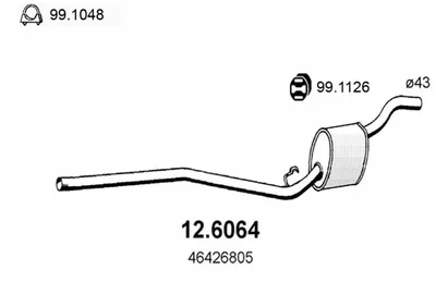 Zentrifugaldämpfer Fiat PANDA · Lancia Y10 · Lancia Y