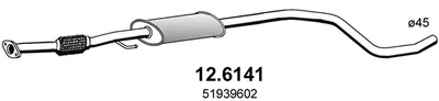 Zentrifugendämpfer Fiat 500L
