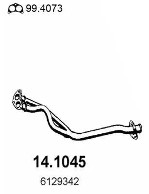 Auspuffrohr Ford SIERRA I Hatchback · Ford SIERRA Turnier