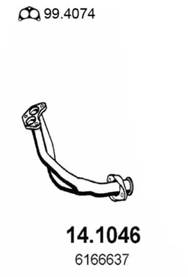 Auspuffrohr Ford SIERRA II Hatchback · Ford SIERRA II · Ford SIERRA II Turnier