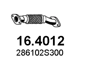 Auspuffrohr ASSO 16.4012