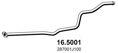 Auspuffrohr Hyundai i20 I