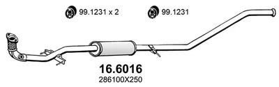 Zentrifugendämpfer Hyundai i10 I