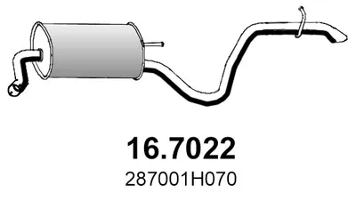 Endschalldämpfer Hyundai i30 Kombi · Kia CEE'D SW