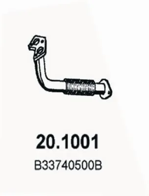 Auspuffrohr Mazda 323 F IV · Mazda 323 C IV · Mazda 323 S IV