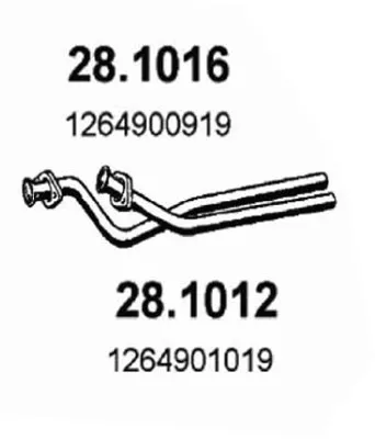 Auspuffrohr Mercedes-Benz S-CLASS