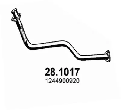 Auspuffrohr Mercedes-Benz 124 Limousine · Mercedes-Benz 124 T-Modell · Mercedes-Benz E-CLASS