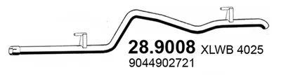 Auspuffrohr Alfa Romeo 155 · Alfa Romeo 164 · Fiat 500 C