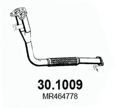Auspuffrohr Mitsubishi PAJERO PININ I