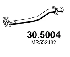 Auspuffrohr Mitsubishi L200