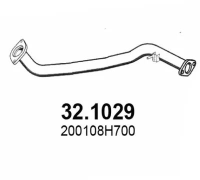Auspuffrohr Nissan X-TRAIL I