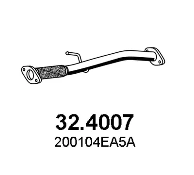 Auspuffrohr Nissan QASHQAI II · Renault KADJAR