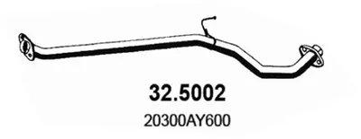 Auspuffrohr Nissan MICRA III
