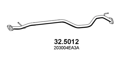 Auspuffrohr Nissan QASHQAI II · Renault KADJAR