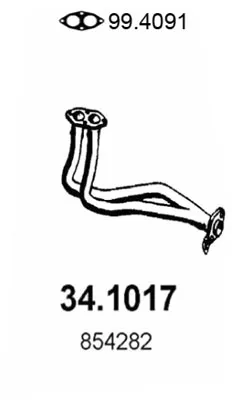 Abgasleitung Opel KADETT D · Opel KADETT D Kombi