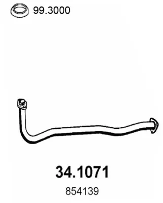 Auspuffrohr Opel KADETT E · Opel KADETT E Cabrio · Opel KADETT E Kombi