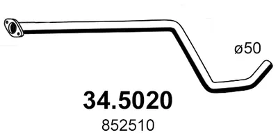 Auspuffrohr Opel ASTRA J · Opel ASTRA J Sporttourer · Opel ASTRA J GTC