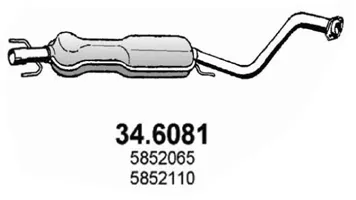 Zentrifugendämpfer Opel ASTRA G Hatchback · Opel ASTRA G Kombi · Opel ASTRA G Limousine