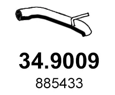 Auspuffrohr Opel ASTRA J · Opel ASTRA J GTC · Opel ASTRA J Hatchback Van