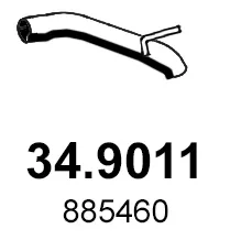 Auspuffrohr Opel ASTRA J · Opel ASTRA J GTC
