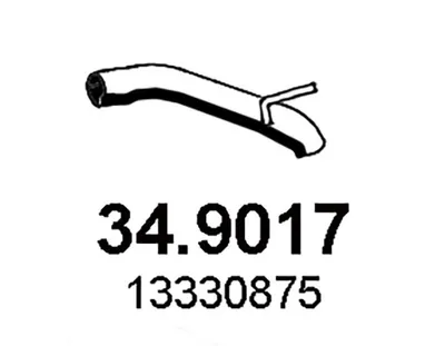 Auspuffrohr Opel ASTRA J · Opel ASTRA J GTC