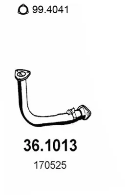 Auspuffrohr Peugeot 106 I