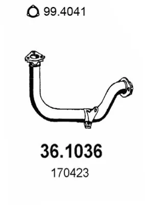 Auspuffrohr Peugeot 205 I Cabrio · Peugeot 205 II · Peugeot 309 I