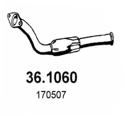 Auspuffrohr Peugeot 405 I