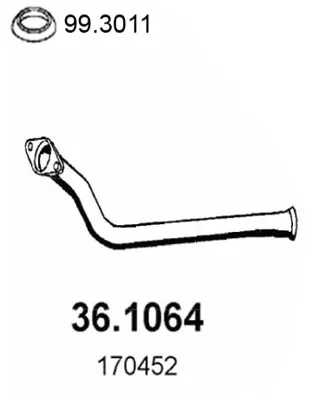 Abgasleitung Peugeot 405 I Break · Peugeot 405 II Break · Peugeot 405 I